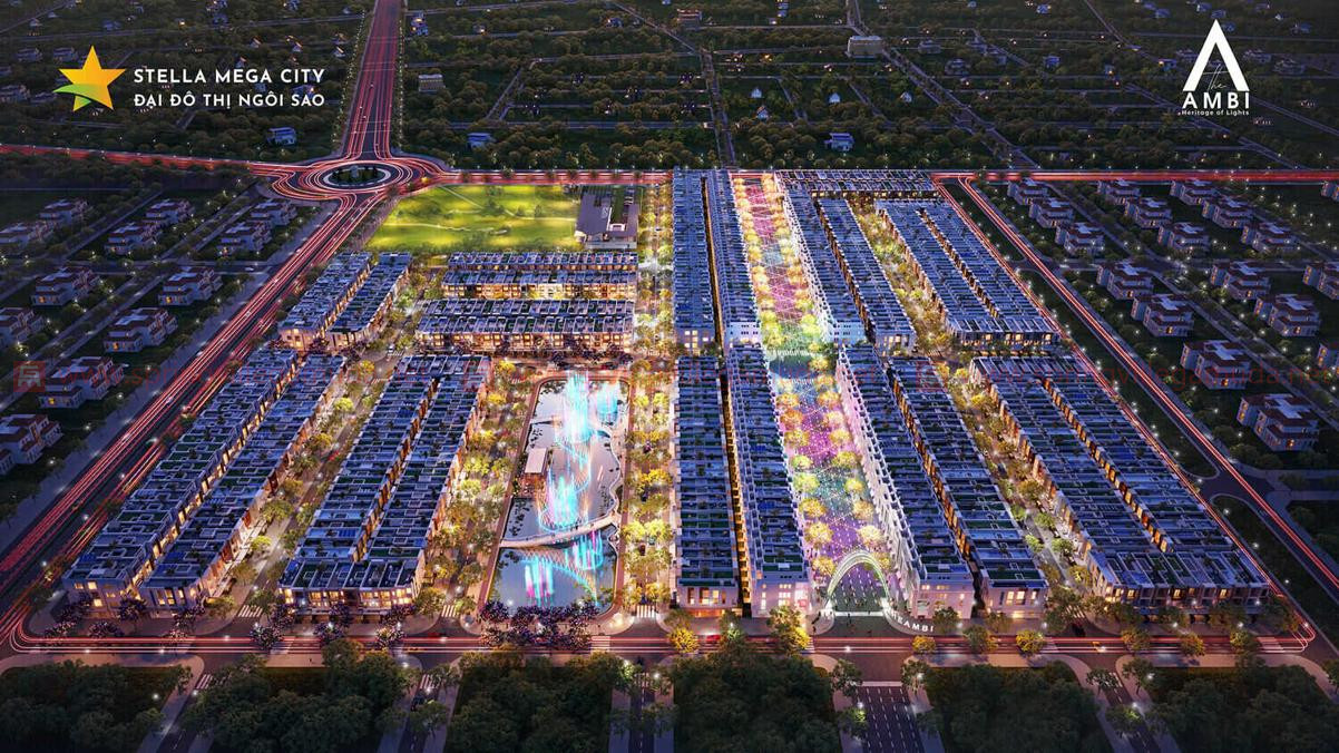 Phối cảnh dự án Stella Mega City Cần Thơ